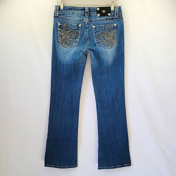 Miss Me Easy Boot Jeans JE5145E5R Size 28 x 30 - Picture 1 of 16